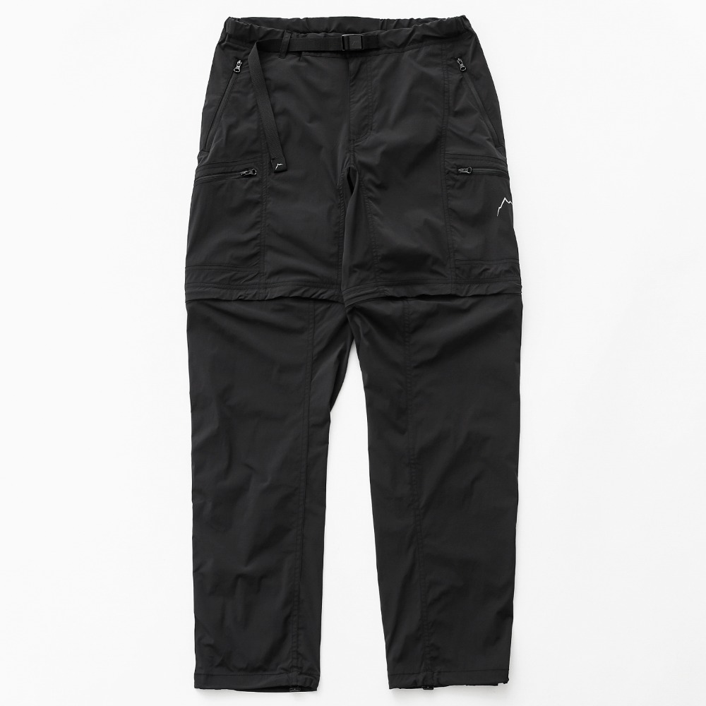 Cargo 2way pants / black