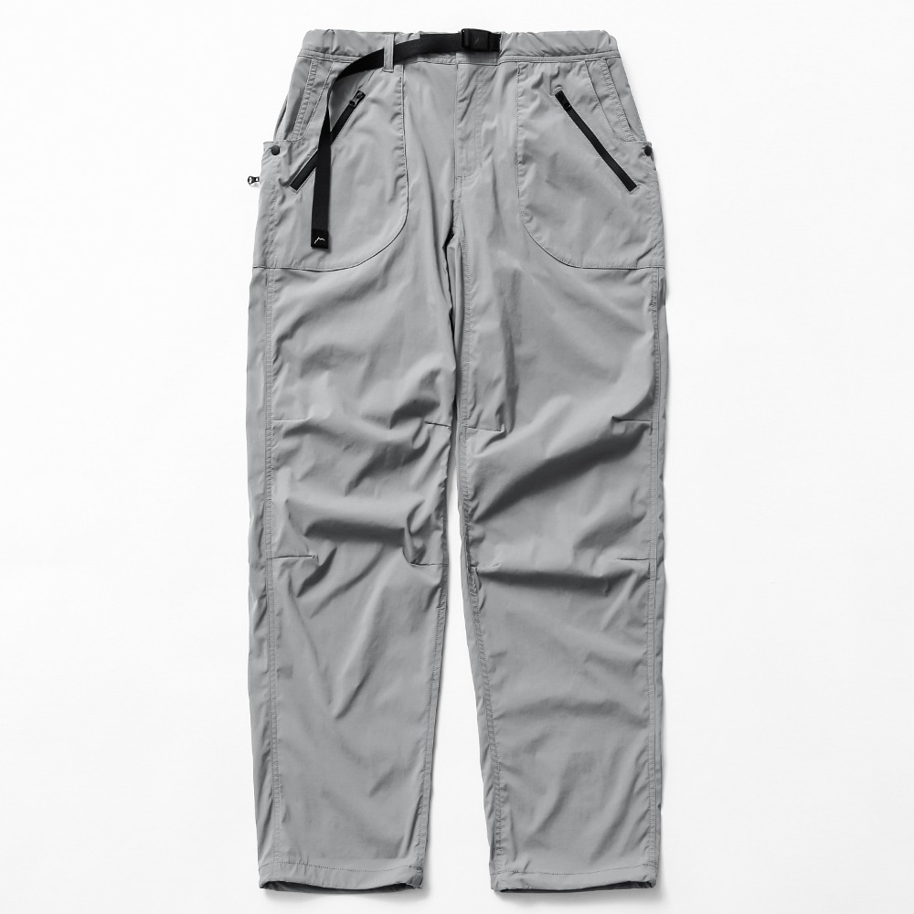 8 pocket hiking pants / light grey
