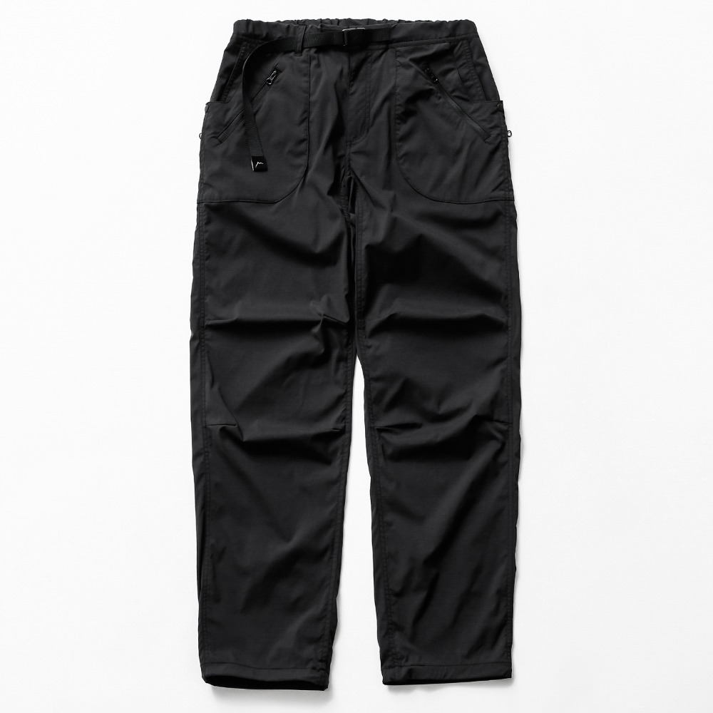 8 pocket hiking pants / black