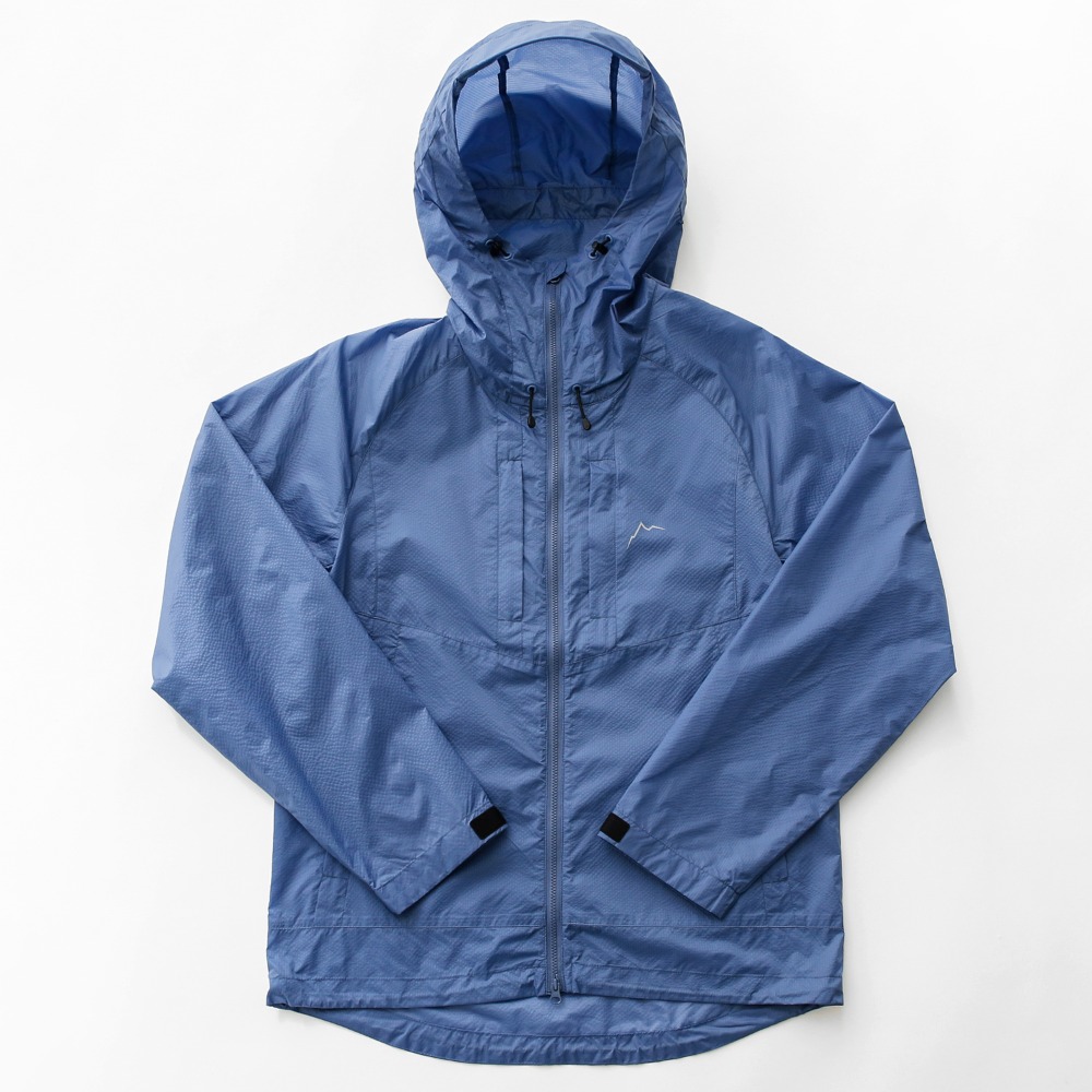Ripstop nylon jacket / light blue