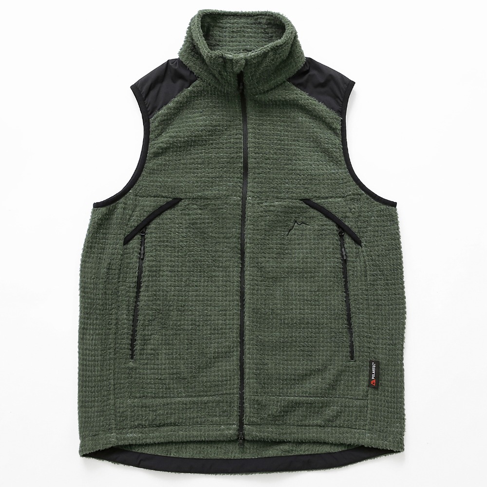 alpha vest / dark green