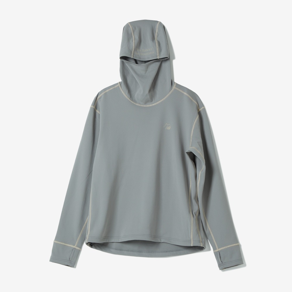 CAYL x NB balaclava hoodie / grey