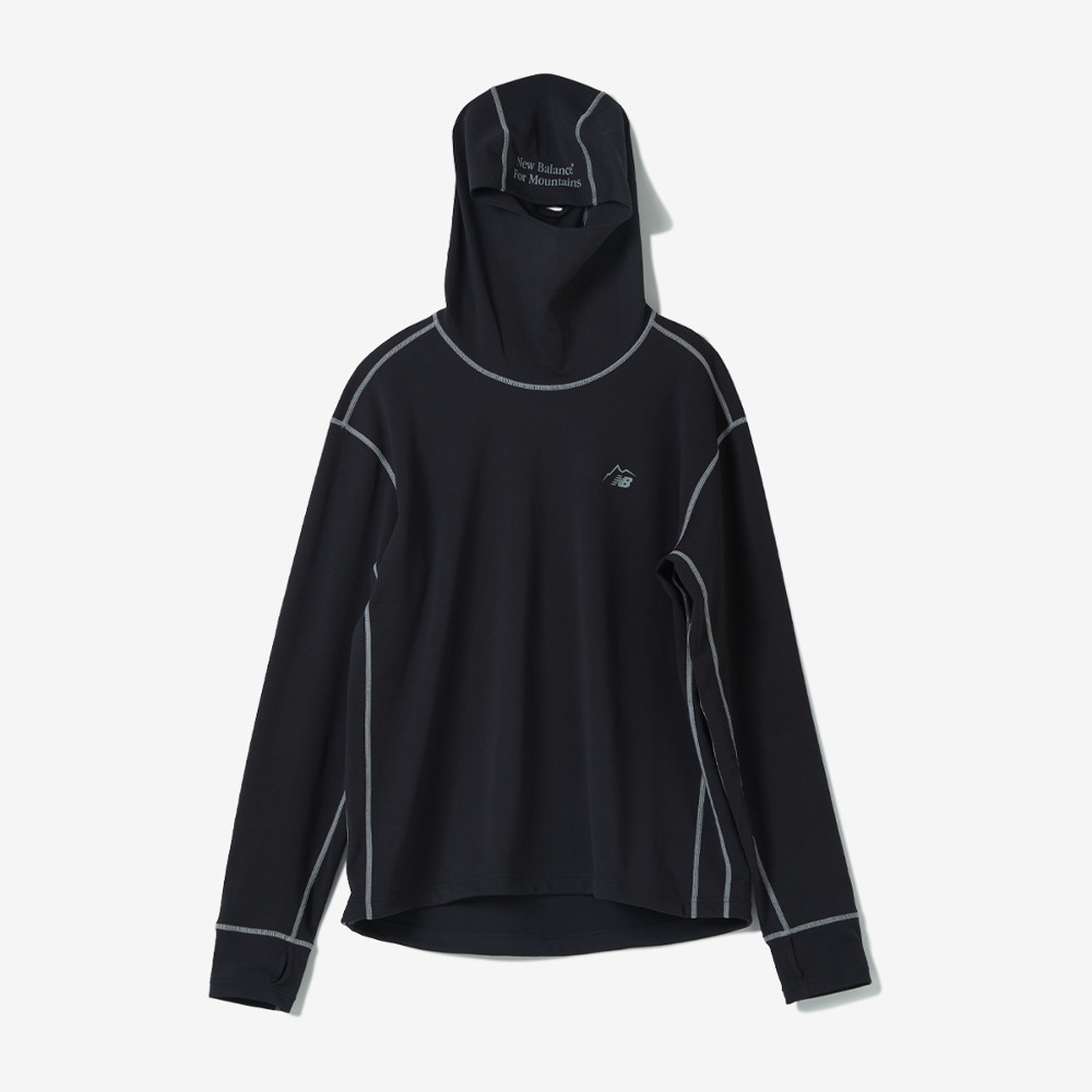 CAYL x NB balaclava hoodie / black