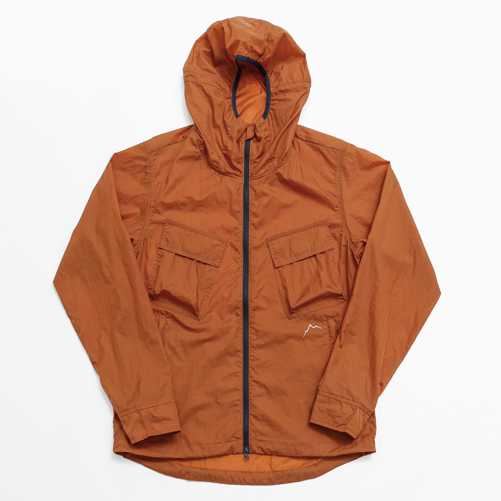 nylon washer jacket / orange