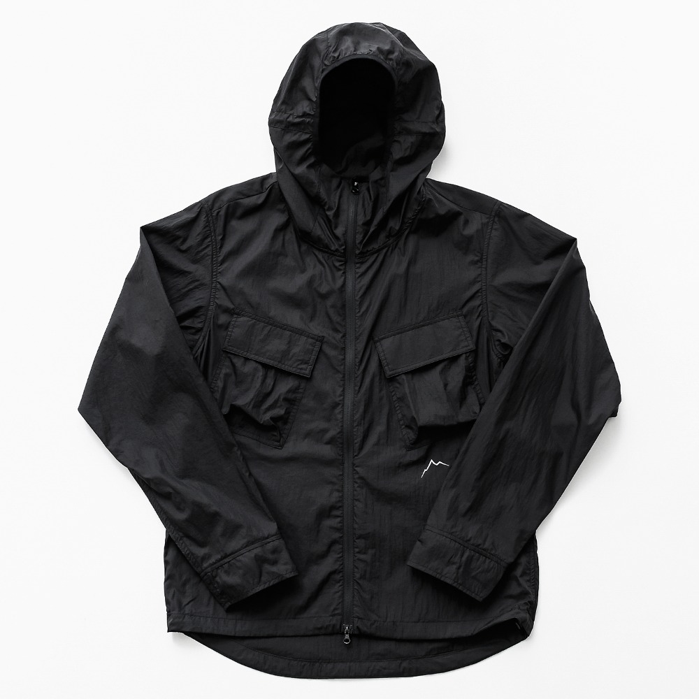 Nylon washer jacket / black
