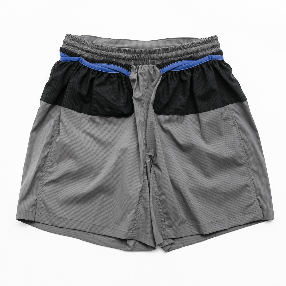 Nylon trail shorts / grey