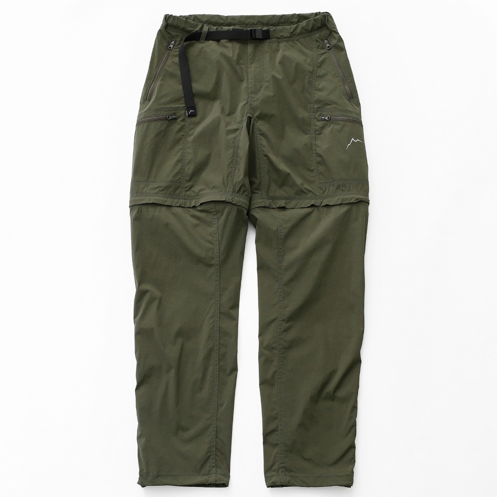 Cargo 2way pants / army green