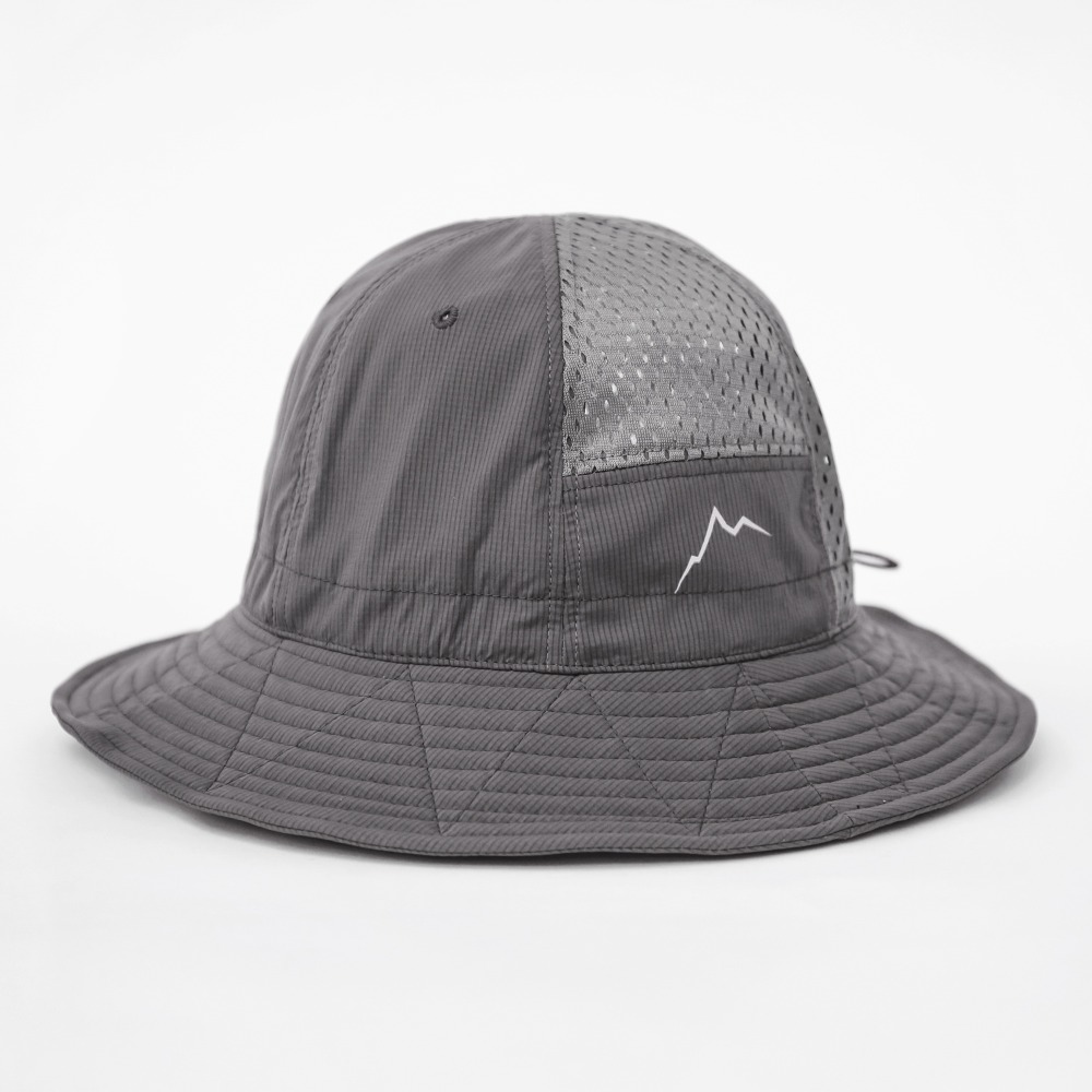 Stretch nylon mesh hat / grey