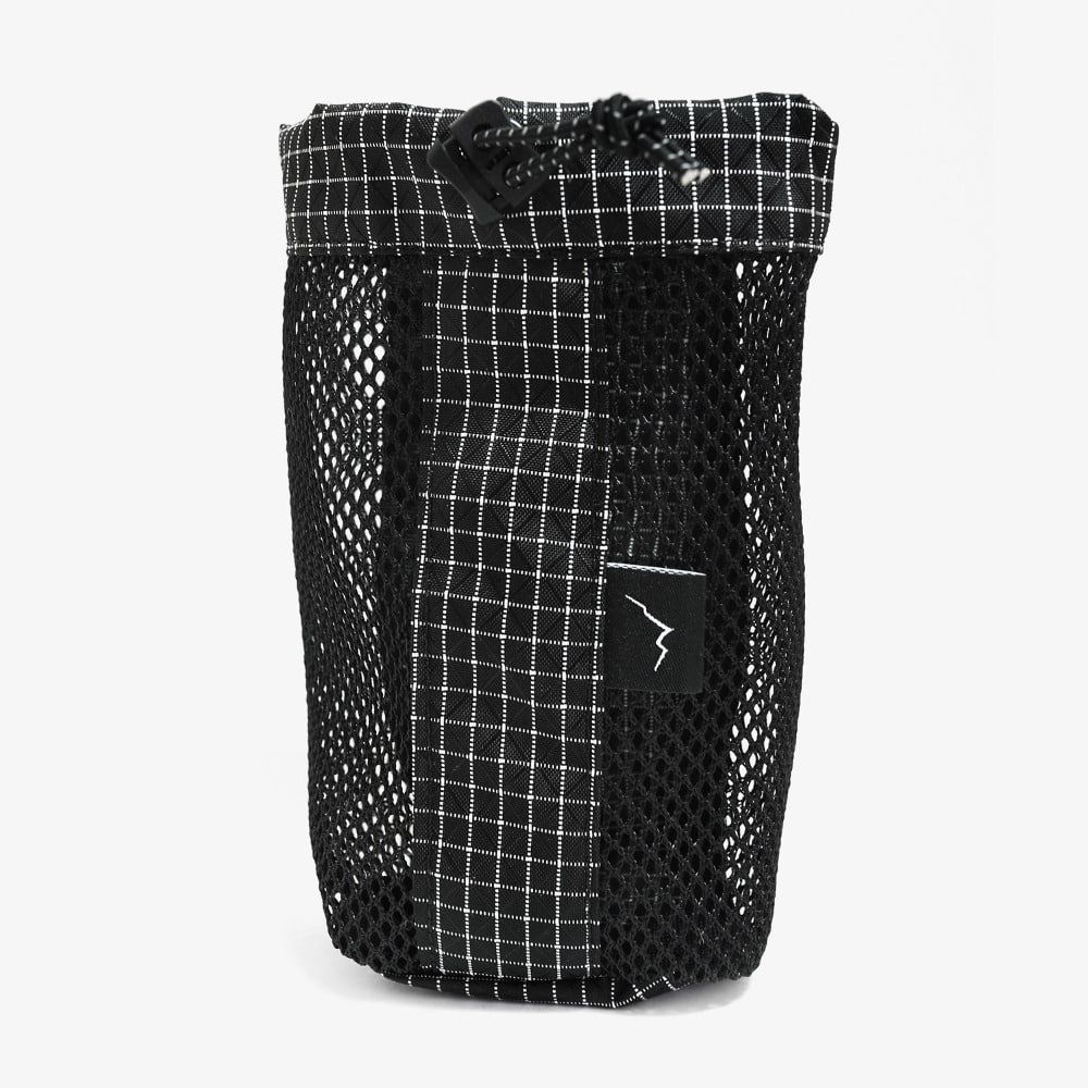 bottle pouch / cayl grid / black