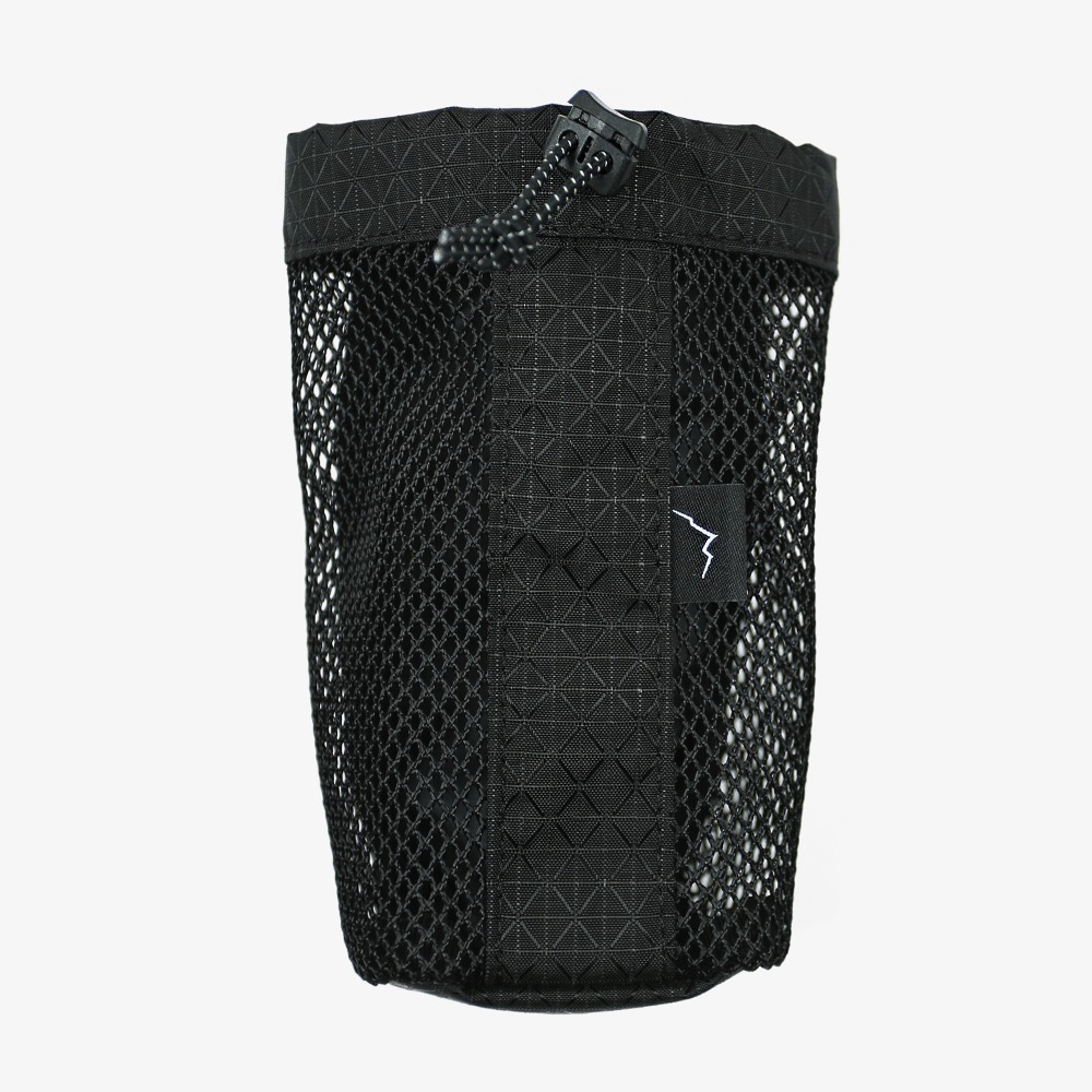 bottle pouch / b-grid / black