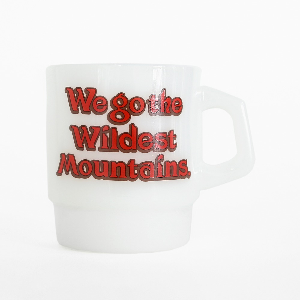 WeGo Milk Glass-Cup / red