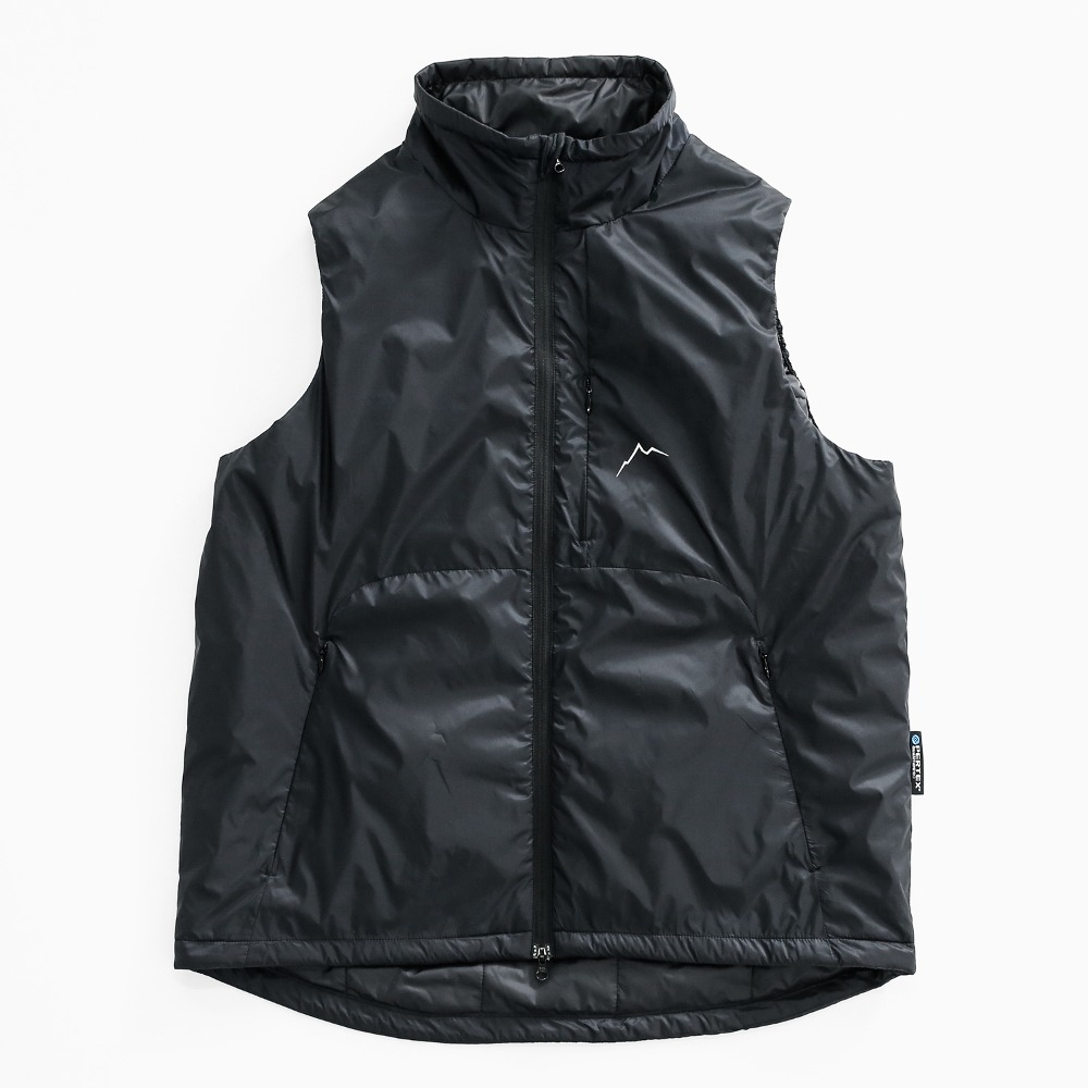 Primaloft zip vest / black