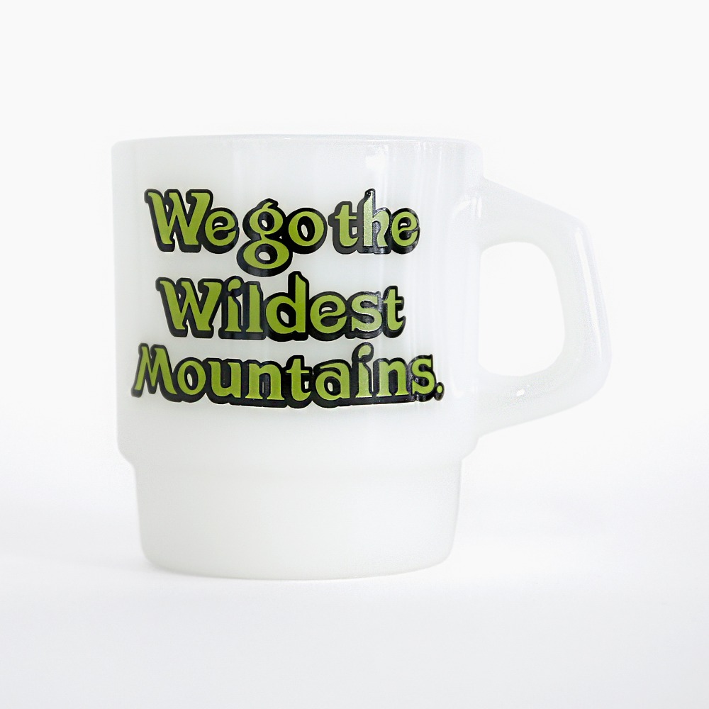 WeGo Milk Glass-Cup / green