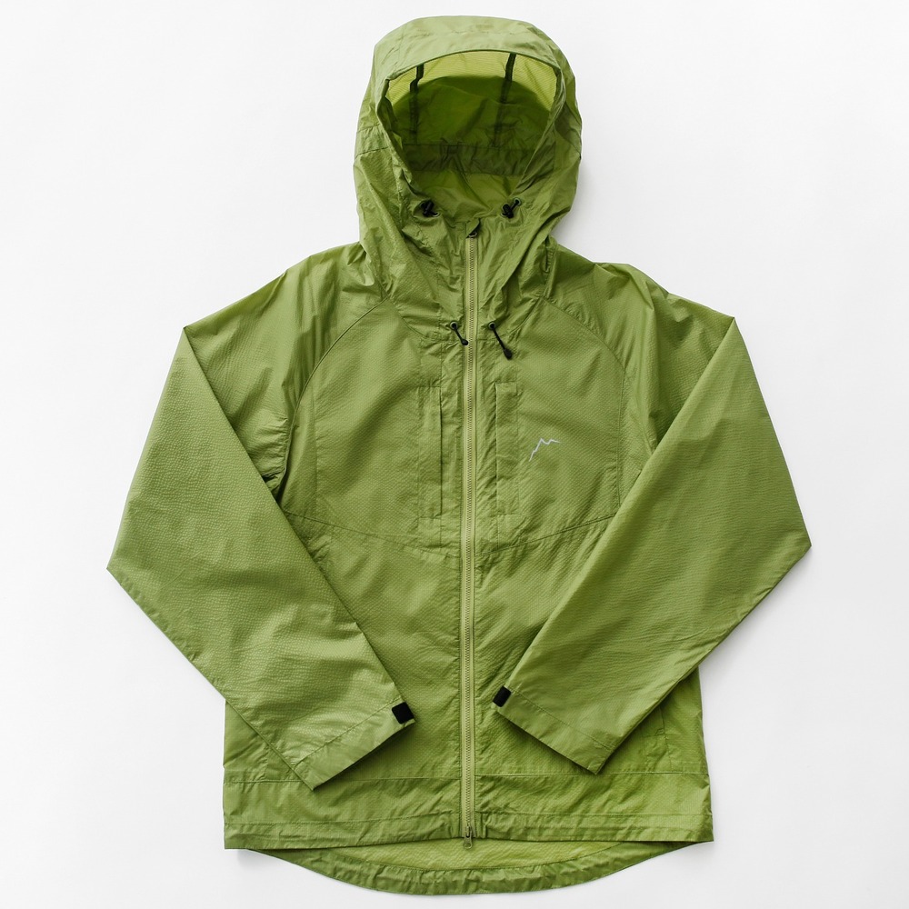 Ripstop nylon jacket / green