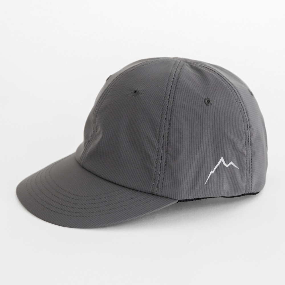 stretch nylon cap / grey