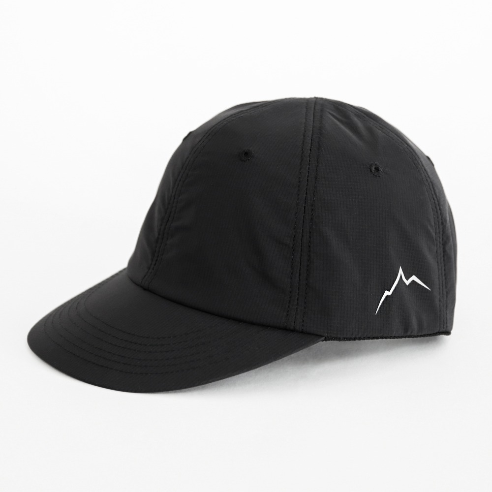 stretch nylon cap / black