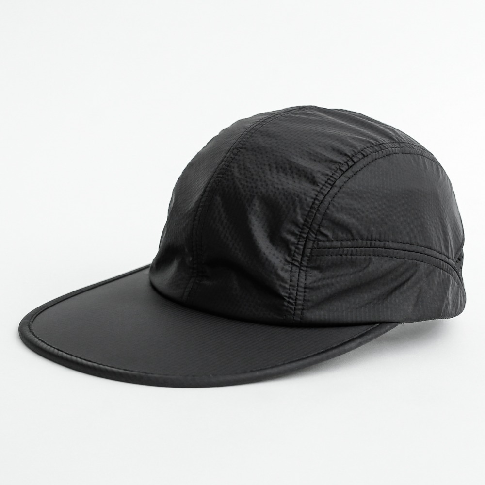 ripstop nylon cap / black