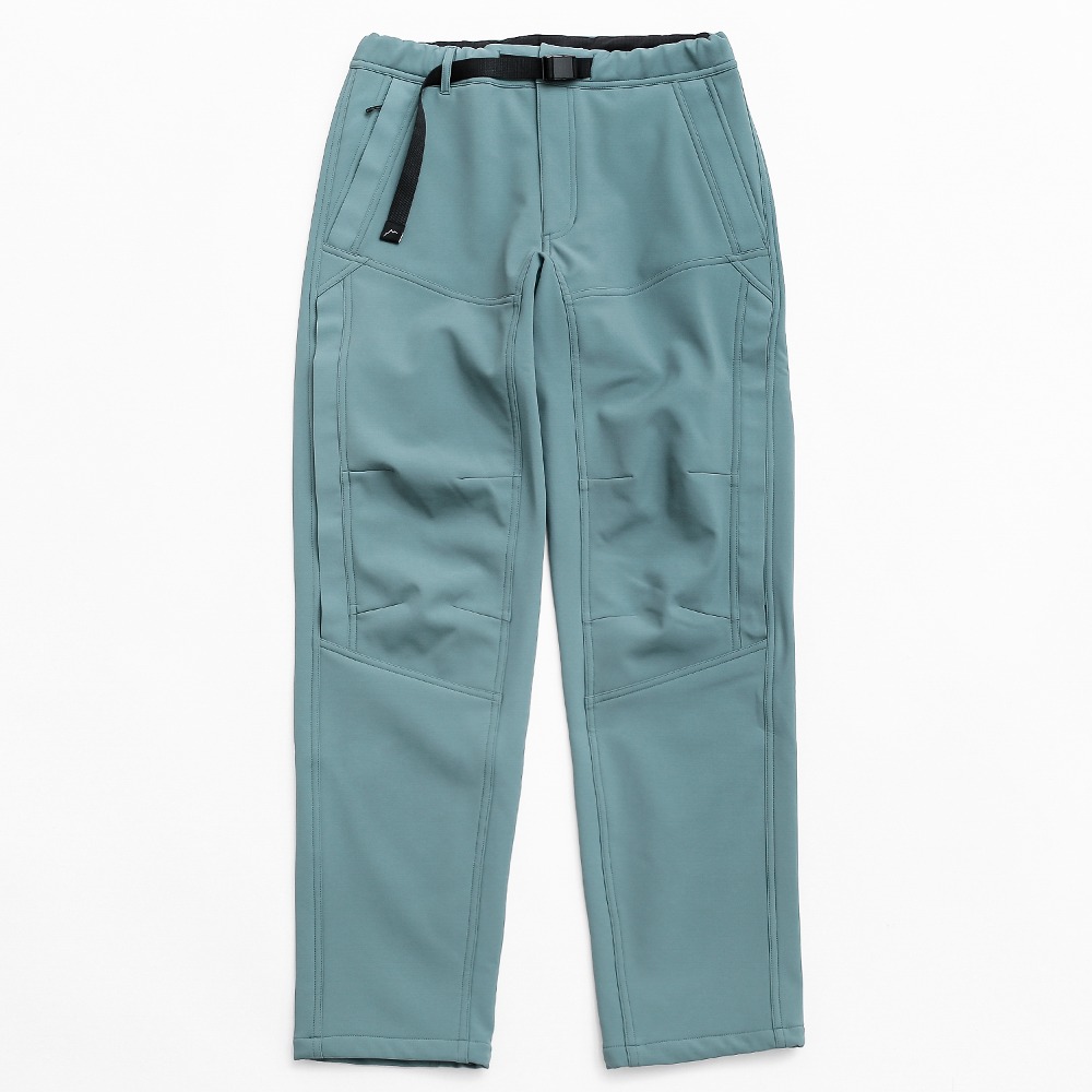 warm double layer pants / teal
