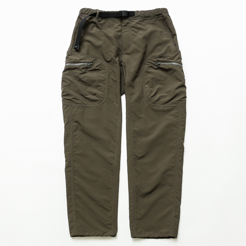 supplex cargo wide pants / khaki
